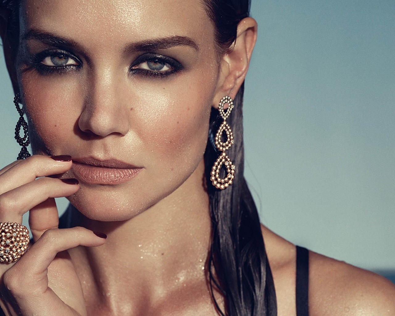 Beautiful Katie Holmes for 1280 x 1024 resolution