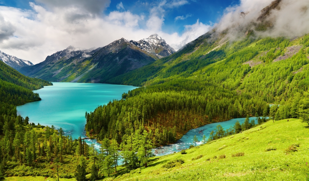 Beautiful Landscape View for 1024 x 600 widescreen resolution