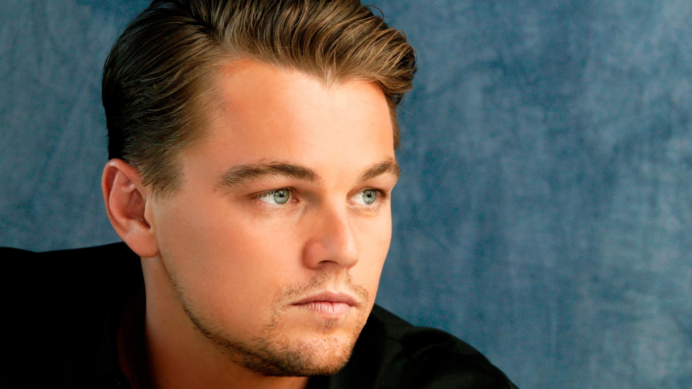 Beautiful Leonardo DiCaprio for 1366 x 768 HDTV resolution