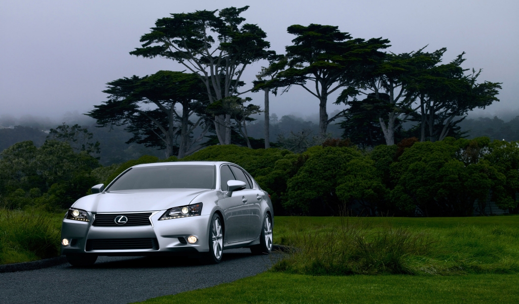 Beautiful Lexus GS 350 for 1024 x 600 widescreen resolution