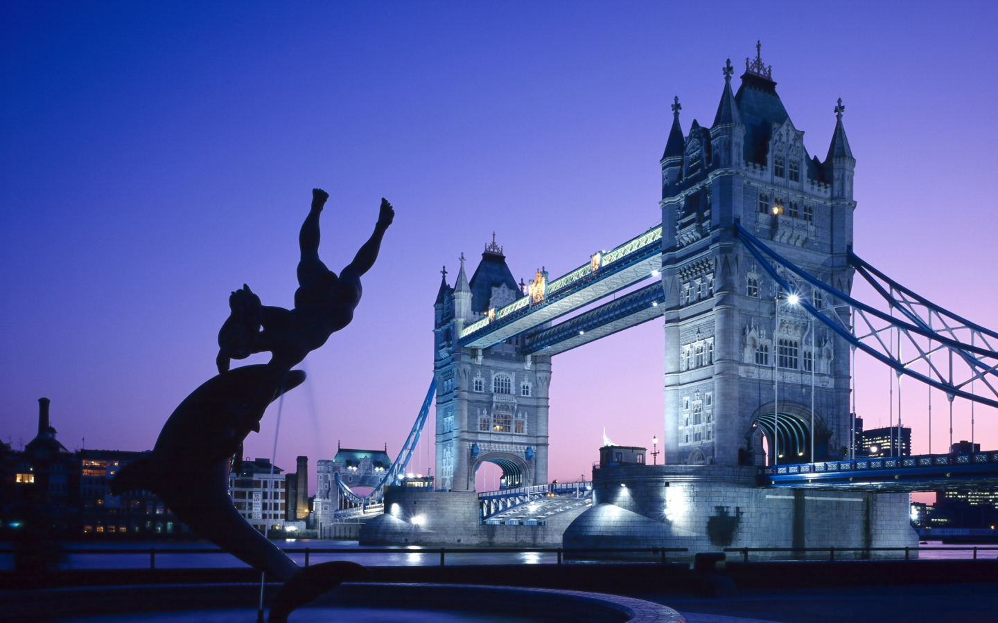 Beautiful London Tower Bridge for 1440 x 900 widescreen resolution