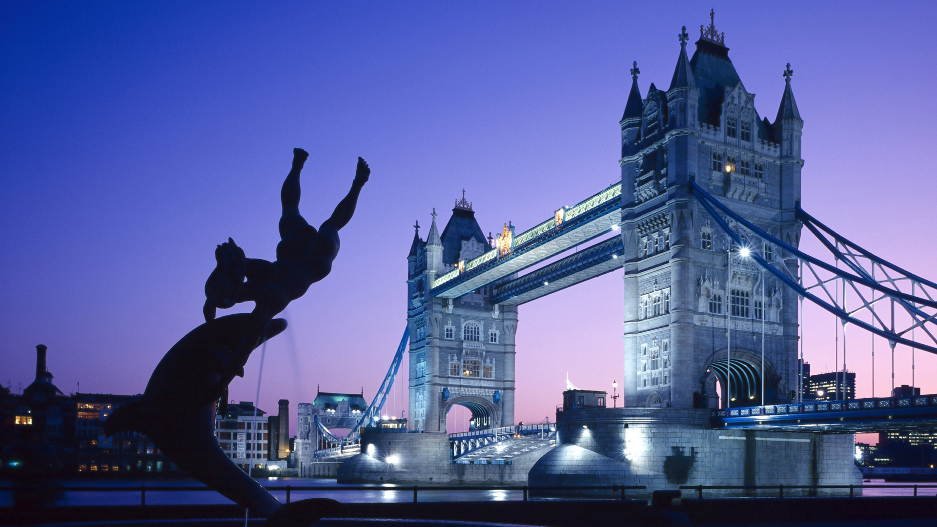 Beautiful London Tower Bridge for 1920 x 1080 HDTV 1080p resolution