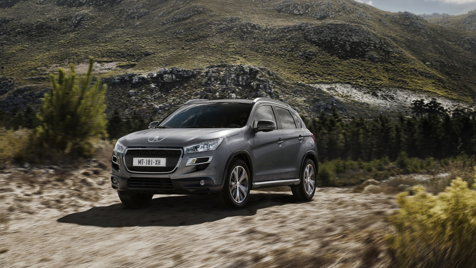 Beautiful Peugeot 4008 4x4 for 1600 x 900 HDTV resolution