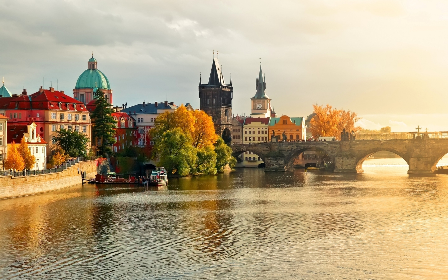 Beautiful Prague Corner for 1440 x 900 widescreen resolution