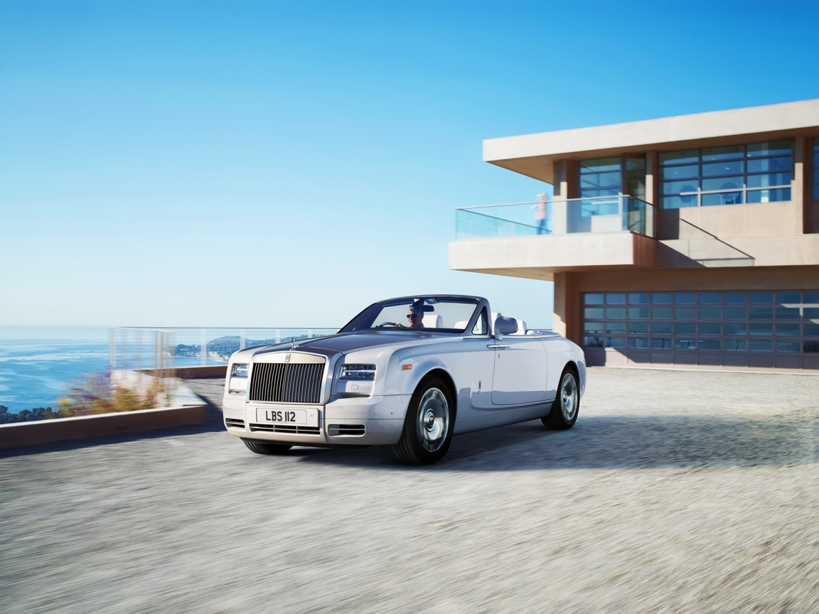 Beautiful Rolls Royce Coupe for 1152 x 864 resolution