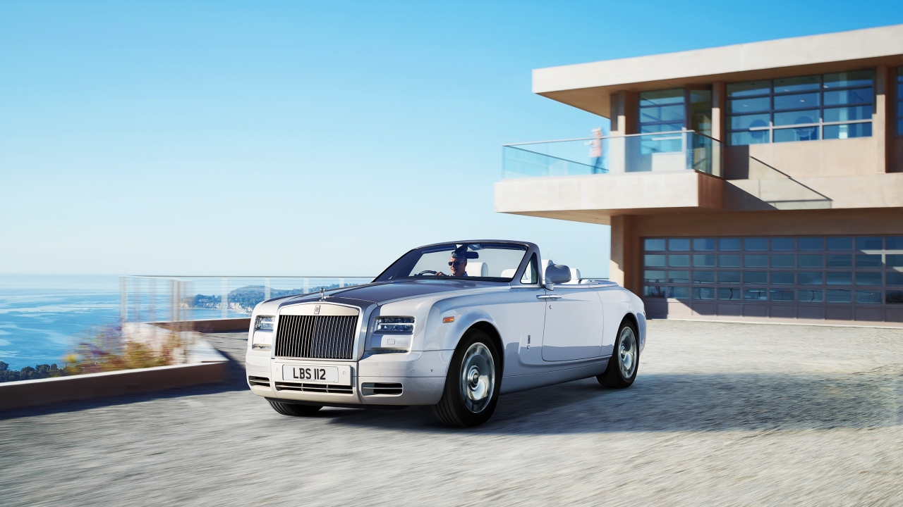 Beautiful Rolls Royce Coupe for 1280 x 720 HDTV 720p resolution