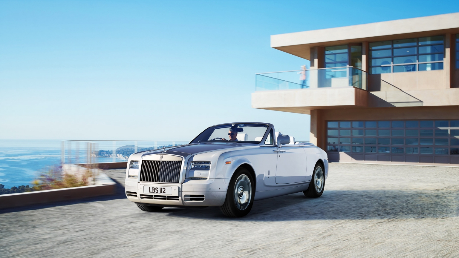 Beautiful Rolls Royce Coupe for 1536 x 864 HDTV resolution
