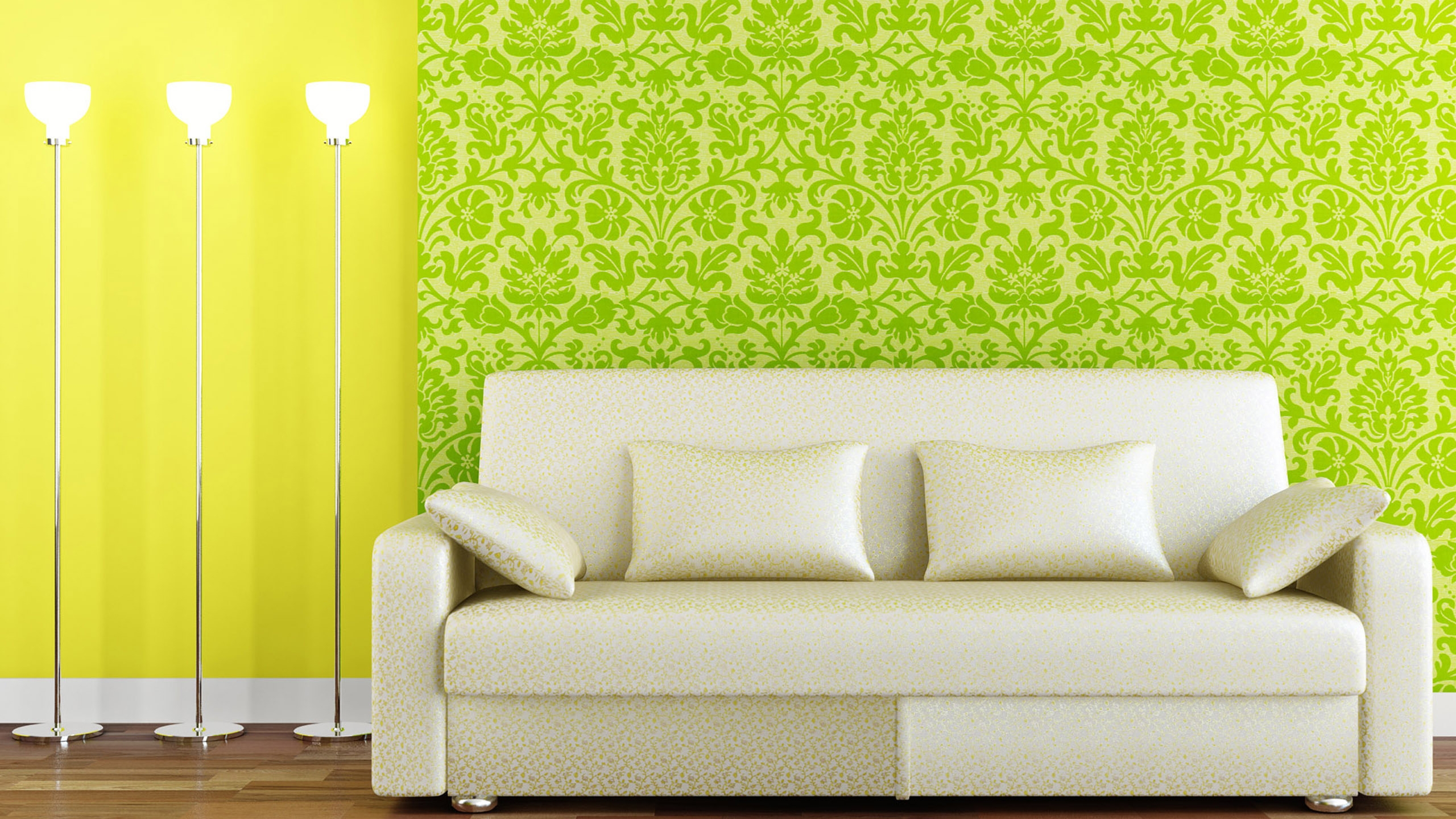 Beautiful Sofa Lounge for 2560x1440 HDTV resolution