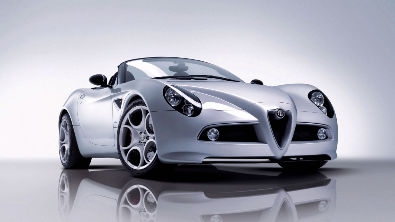 Beautiful Sport Coupe Alfa Romeo for 1280 x 720 HDTV 720p resolution