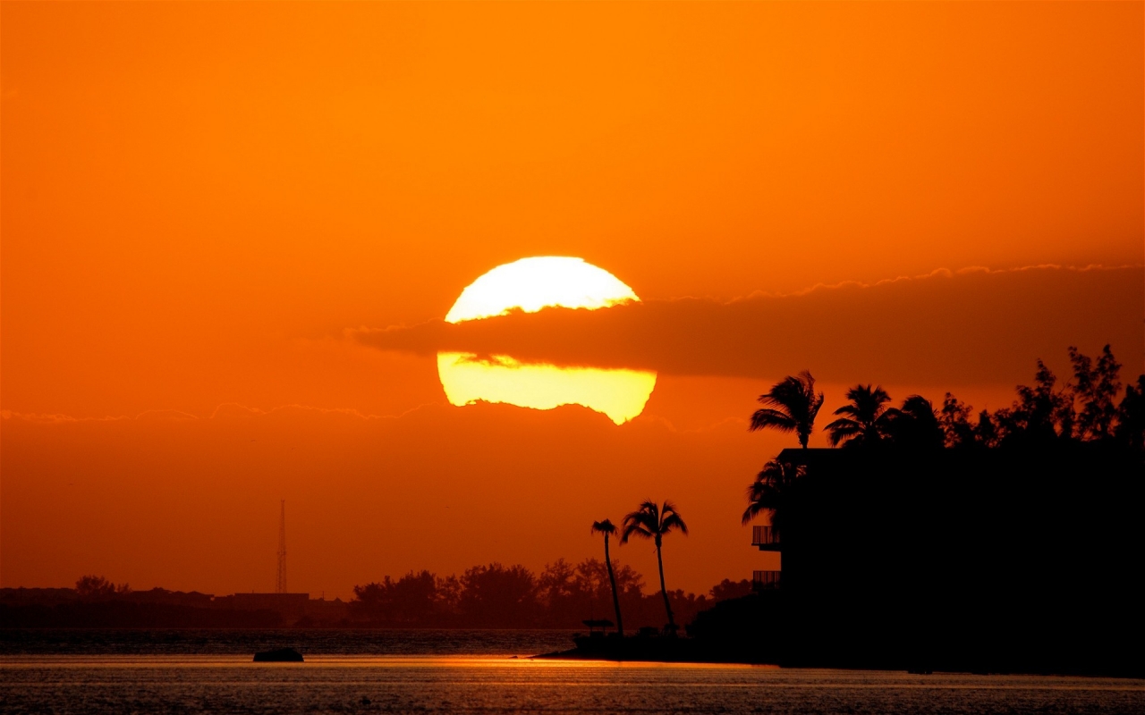 Beautiful Sunset for 1280 x 800 widescreen resolution