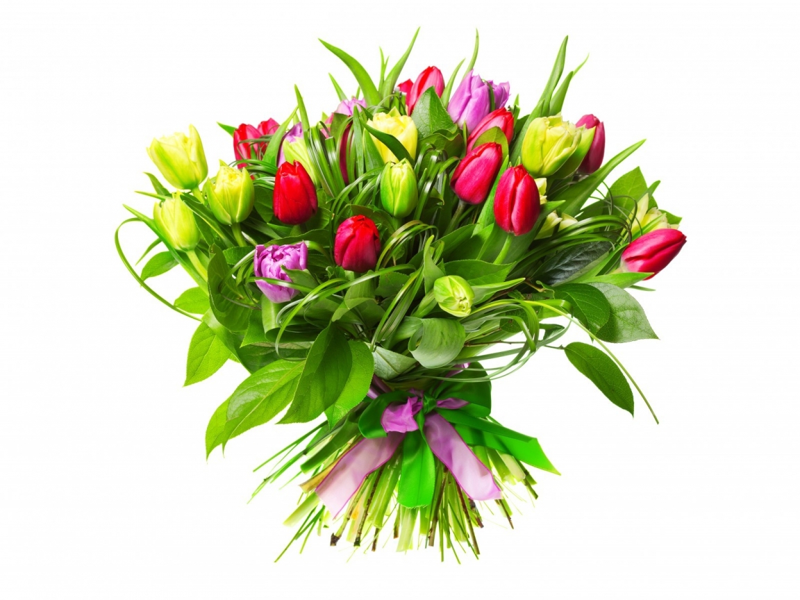 Beautiful Tulip Bouquet for 1152 x 864 resolution