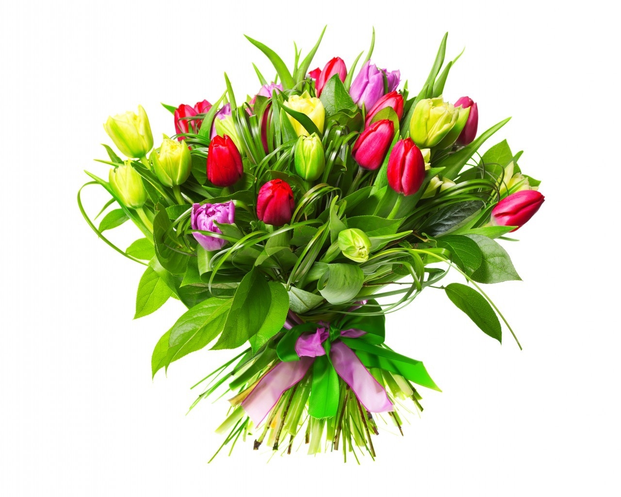 Beautiful Tulip Bouquet for 1280 x 1024 resolution
