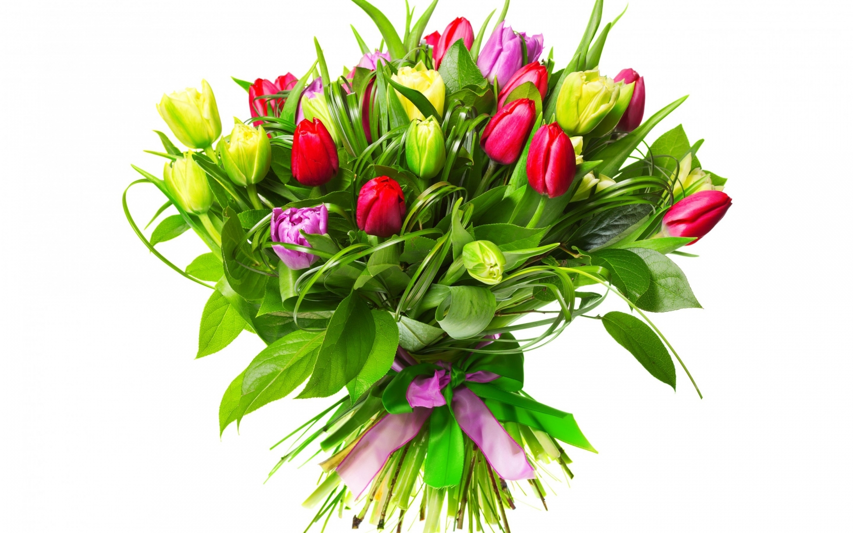 Beautiful Tulip Bouquet for 1680 x 1050 widescreen resolution