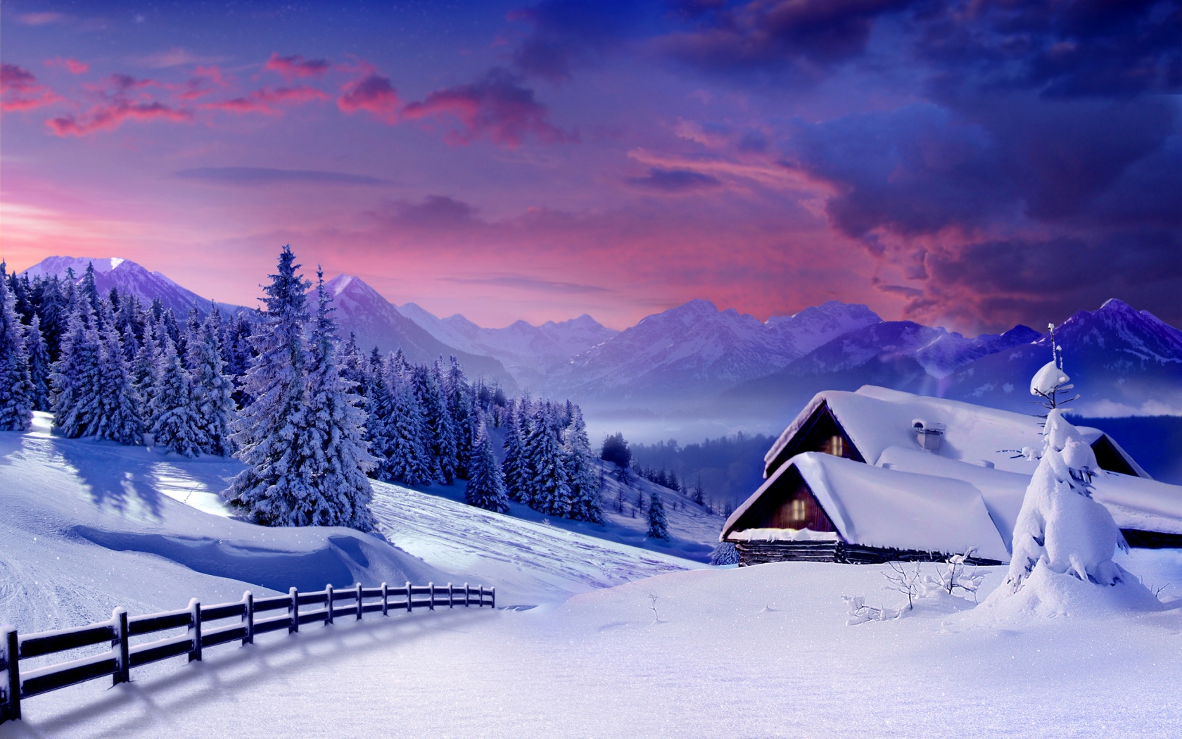 Beautiful Winter for 1680 x 1050 widescreen resolution