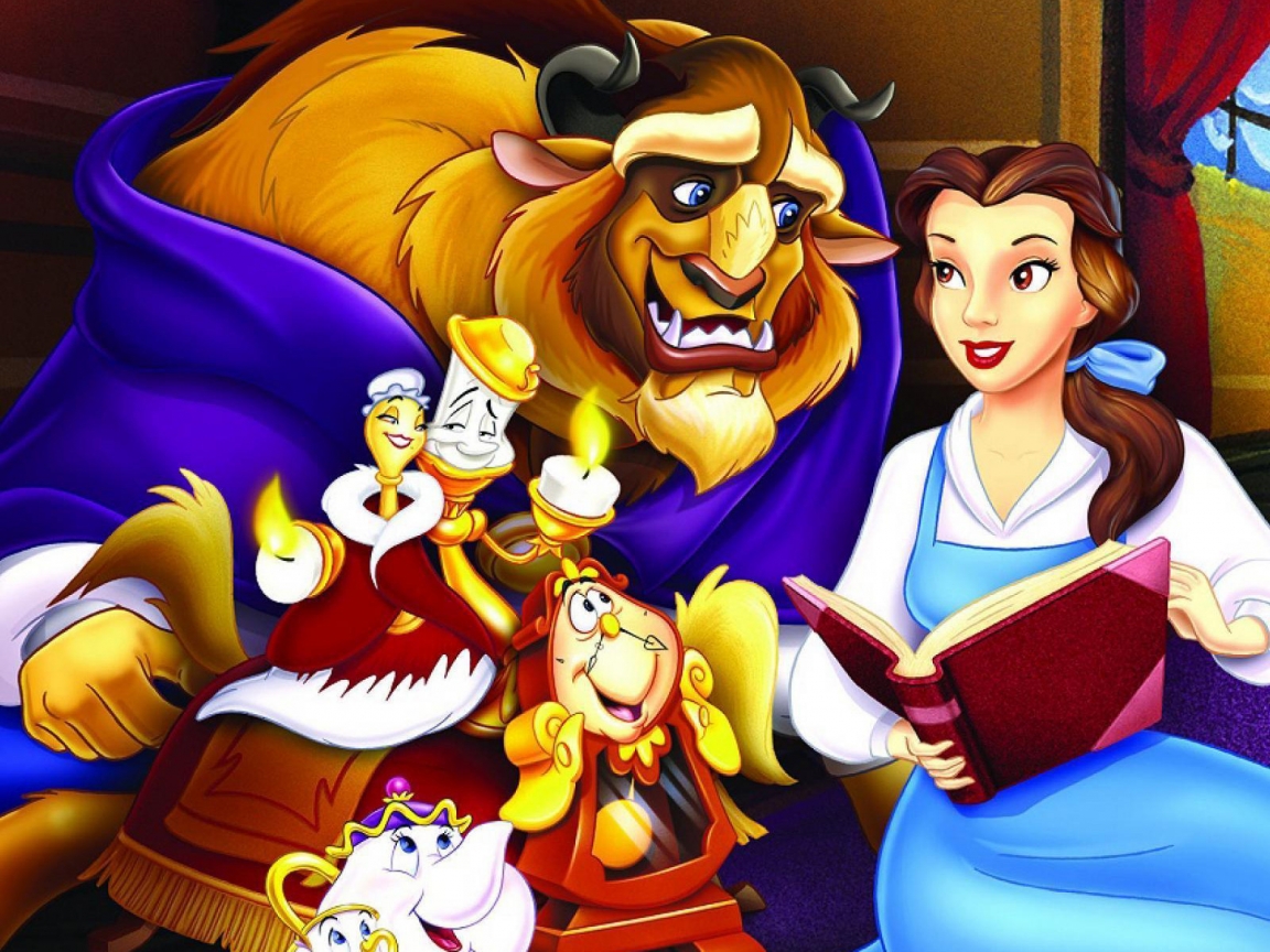 Beauty and the Beast for 1152 x 864 resolution