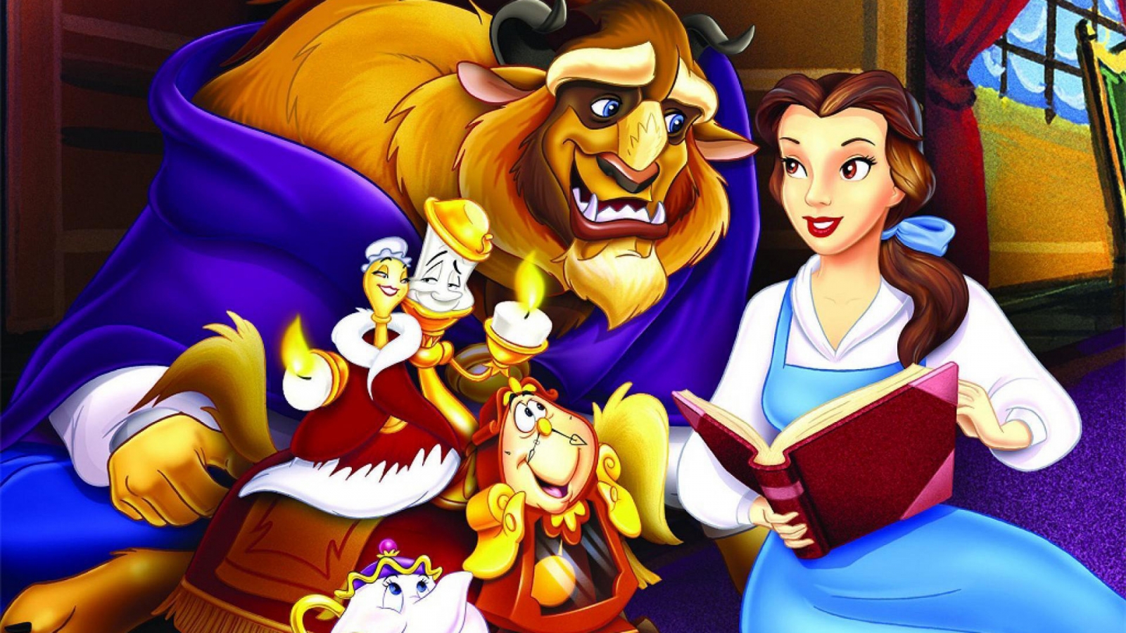 Beauty and the Beast for 1600 x 900 HDTV resolution