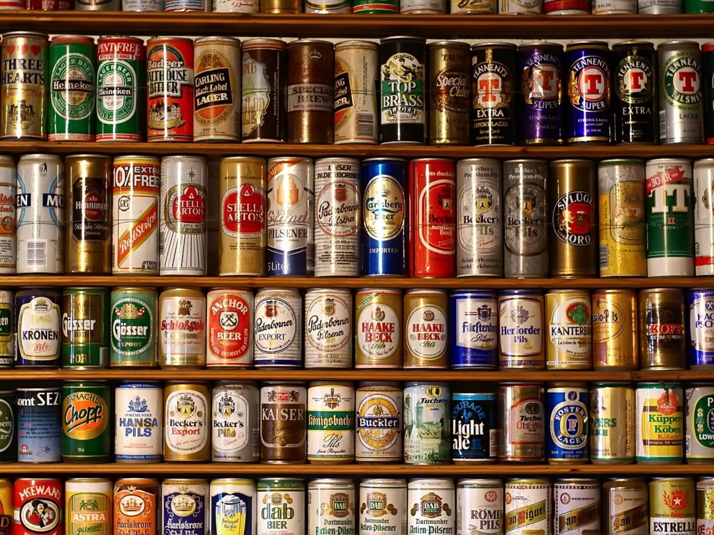 Beer Cans for 1024 x 768 resolution