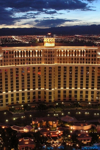 Bellagio Hotel for 320 x 480 iPhone resolution