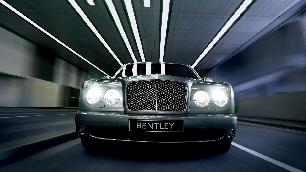 Bentley Arnage Front 2007 for 1280 x 720 HDTV 720p resolution