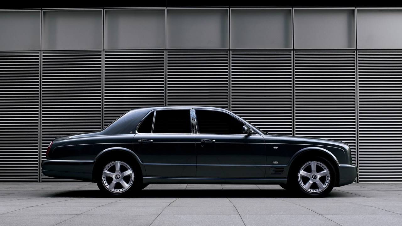 Bentley Arnage Side Closeup 2007 for 1280 x 720 HDTV 720p resolution