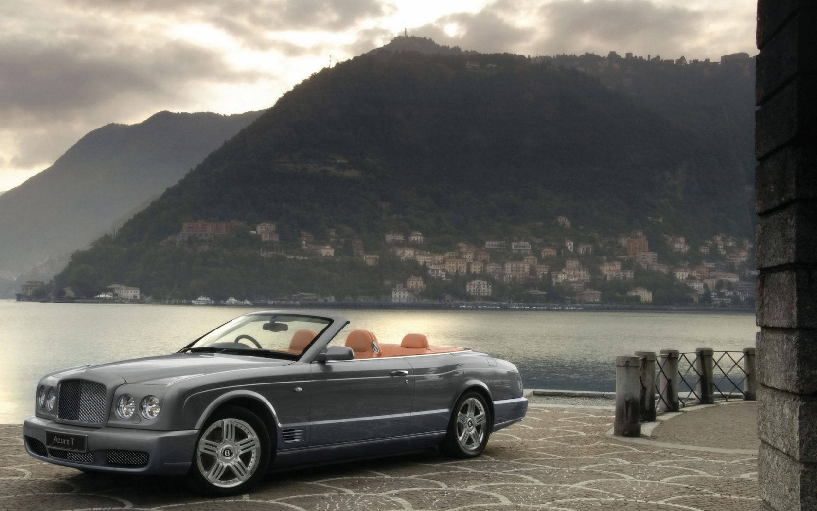 Bentley Azure T Venusian Grey 2009 for 1680 x 1050 widescreen resolution