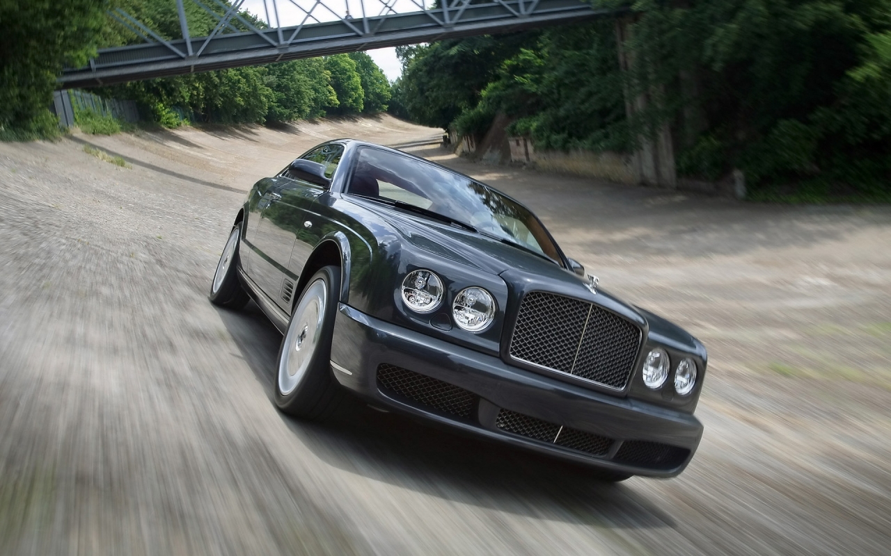 Bentley Brooklands Coupe 2008 for 1280 x 800 widescreen resolution