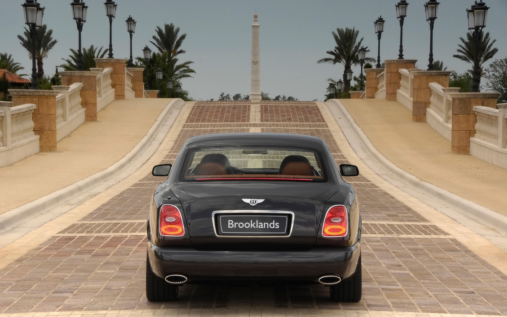 Bentley Brooklands Rear 2008 for 1680 x 1050 widescreen resolution