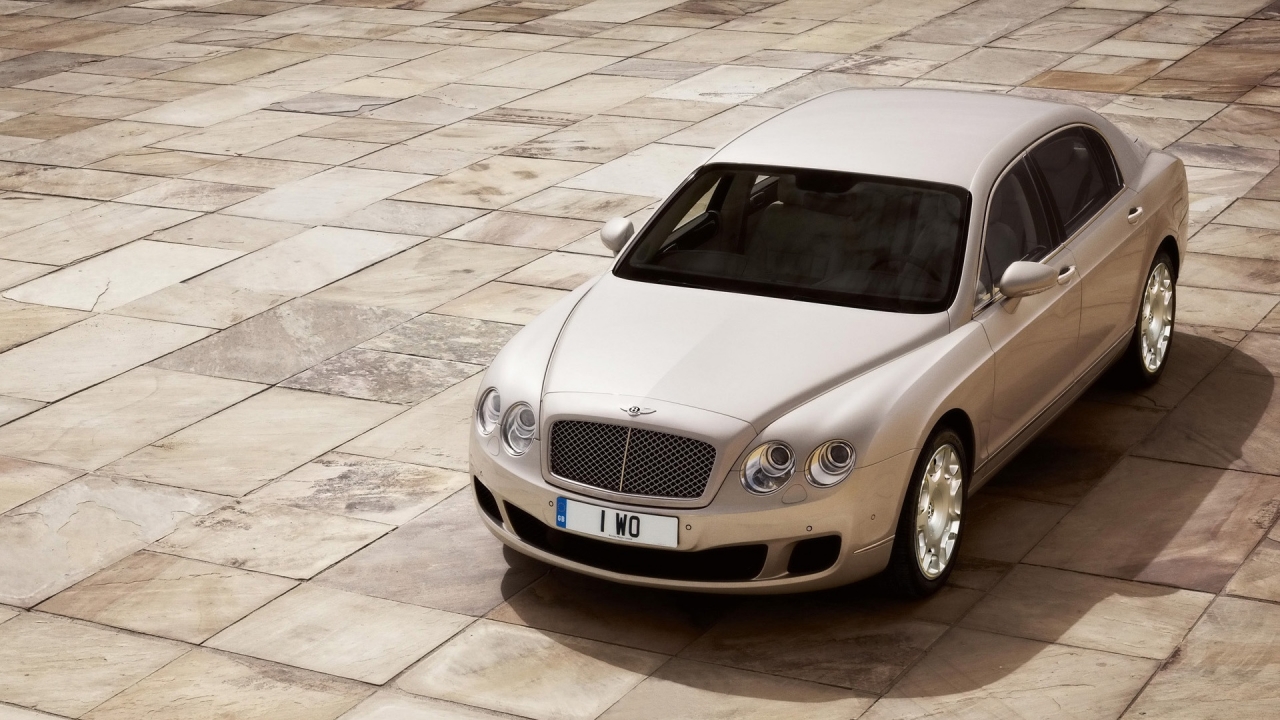 Bentley Continental Flying Spur 2009 for 1280 x 720 HDTV 720p resolution