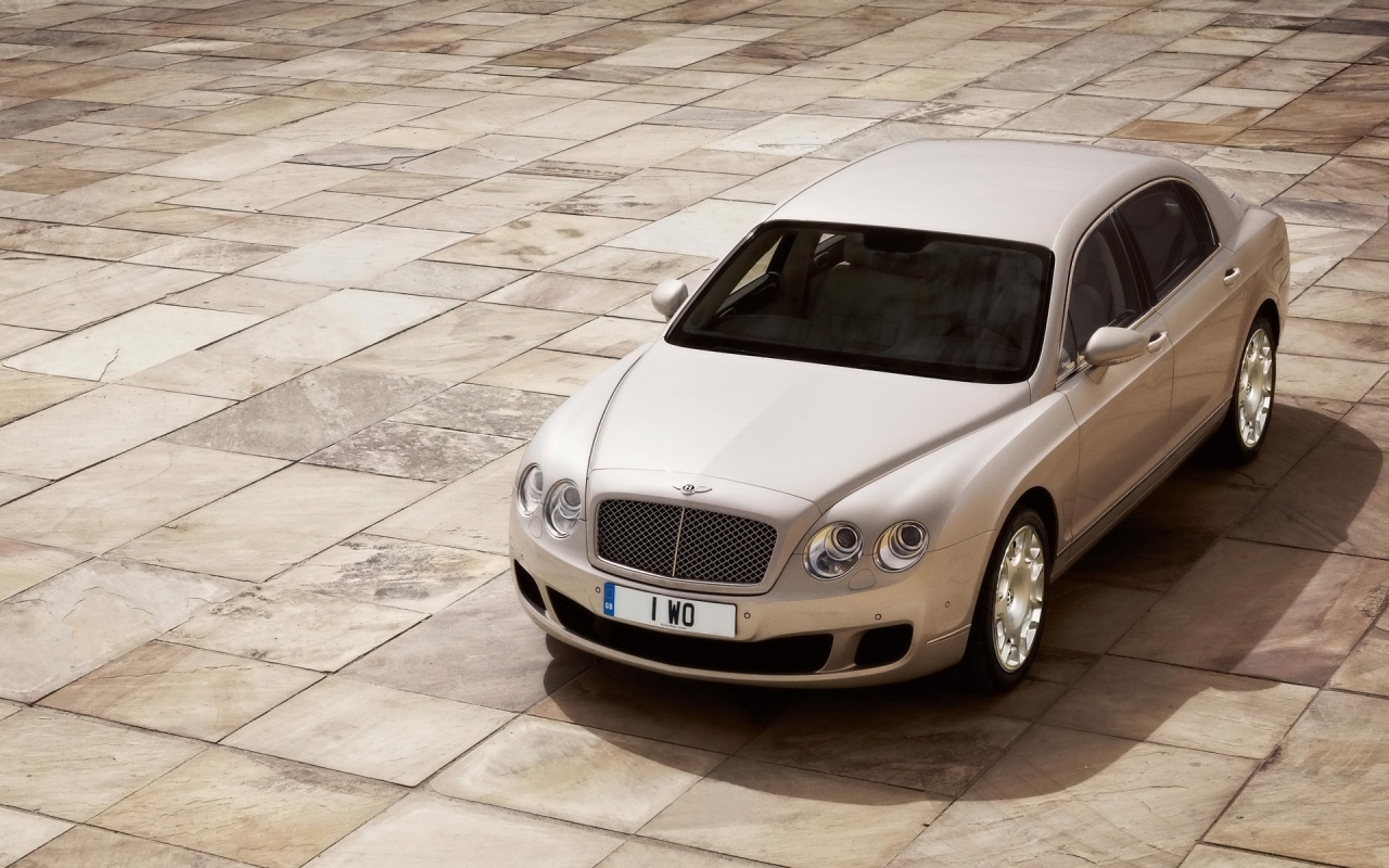 Bentley Continental Flying Spur 2009 for 1280 x 800 widescreen resolution