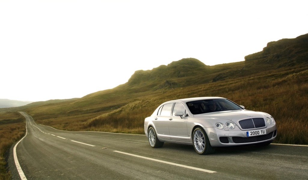 Bentley Continental Flying Spur 2009 Speed for 1024 x 600 widescreen resolution