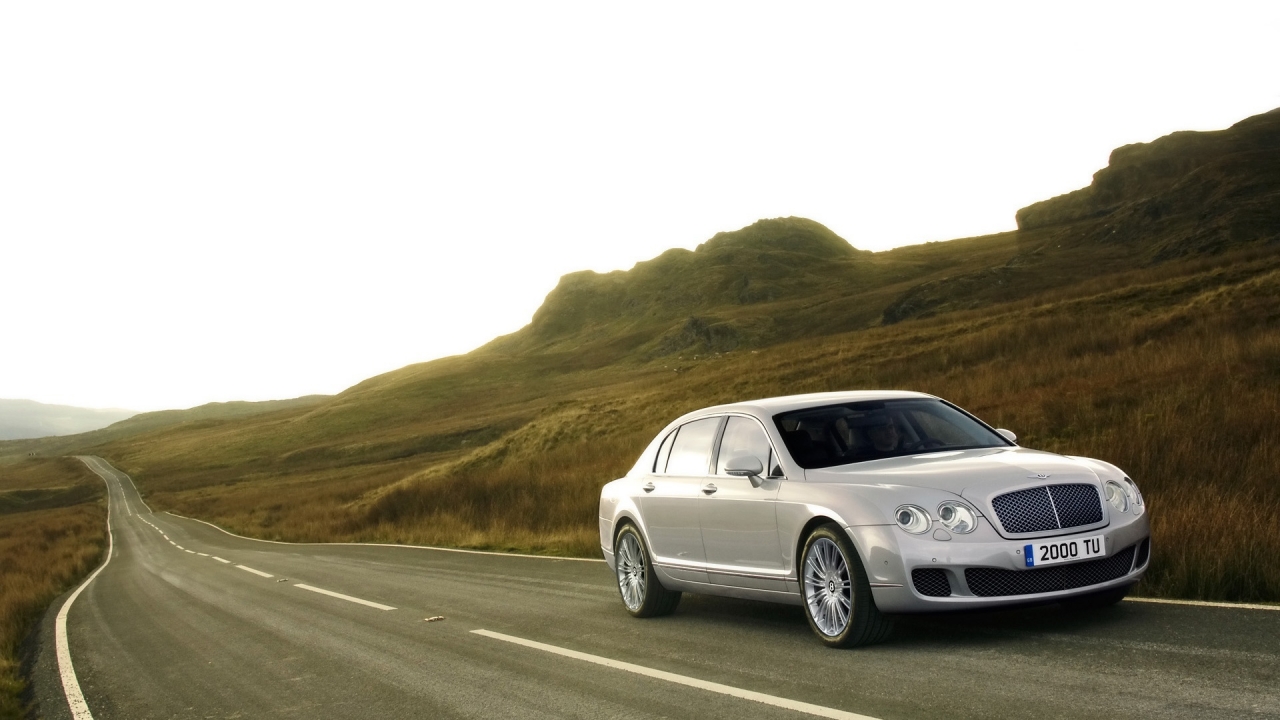 Bentley Continental Flying Spur 2009 Speed for 1280 x 720 HDTV 720p resolution