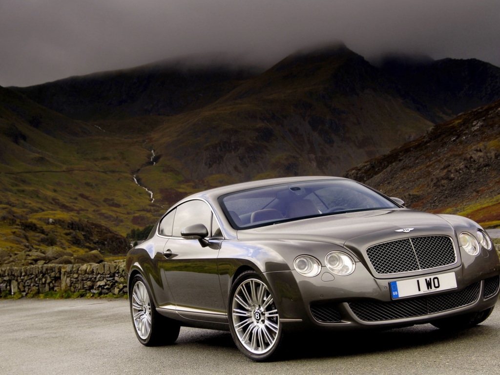 Bentley Continental Front Angle for 1024 x 768 resolution