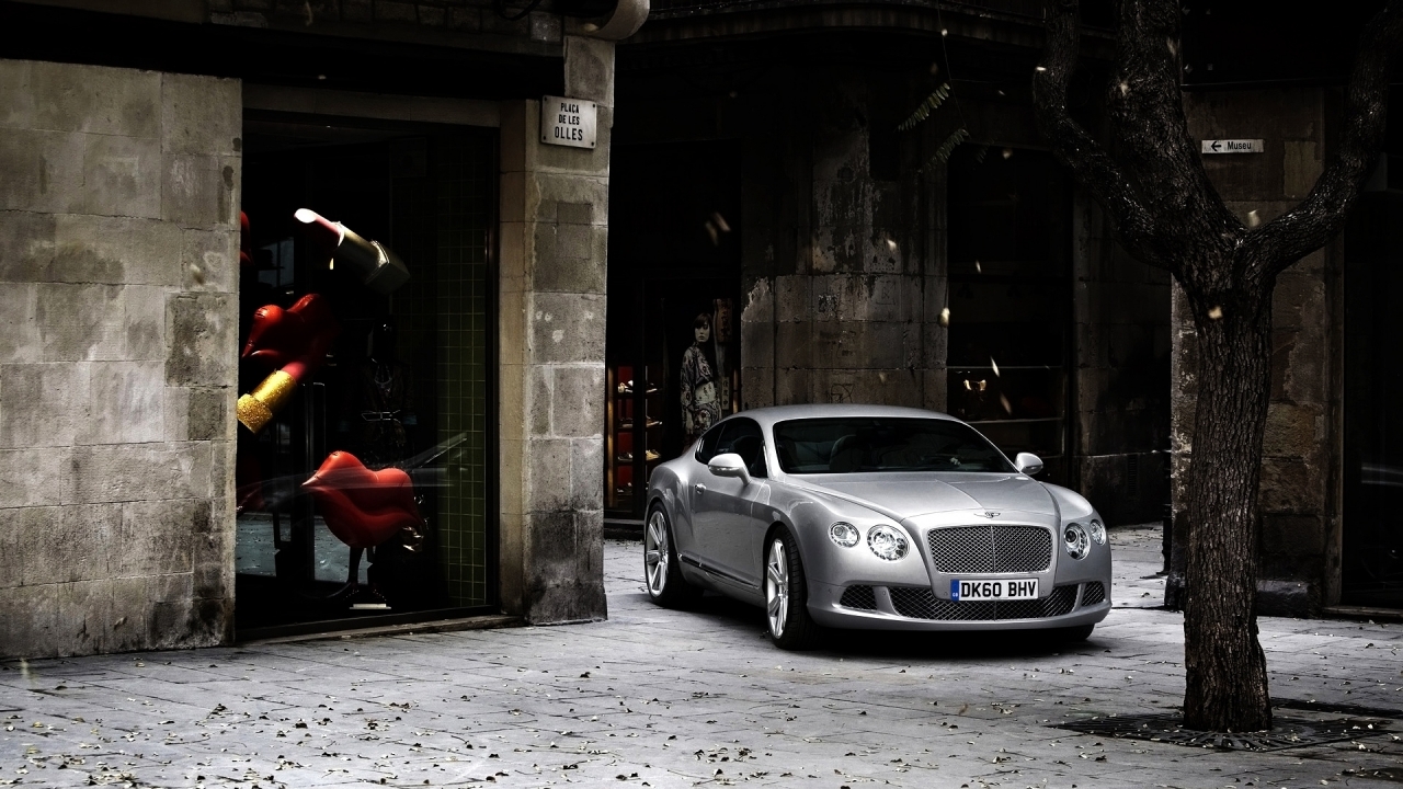 Bentley Continental GT 2011 for 1280 x 720 HDTV 720p resolution
