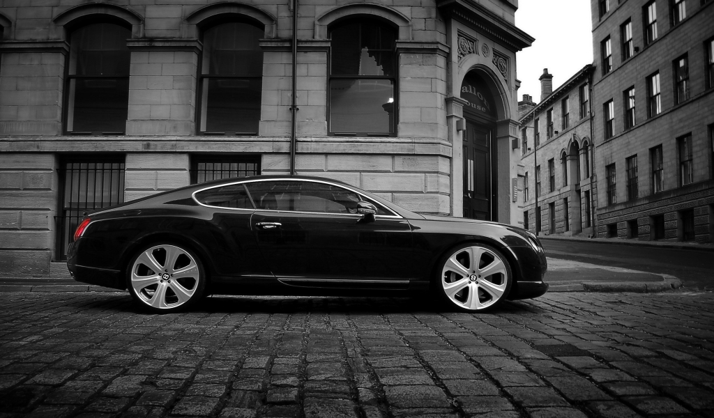 Bentley Continental GT S Project Kahn 2008 Side for 1024 x 600 widescreen resolution