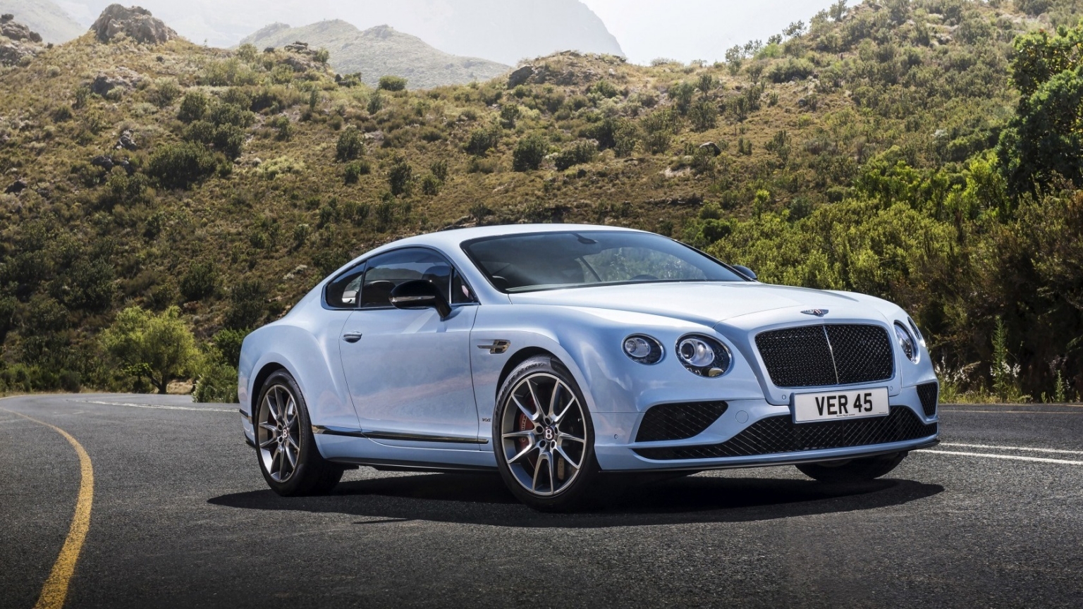 Bentley Continental GT Speed 2015 for 1536 x 864 HDTV resolution
