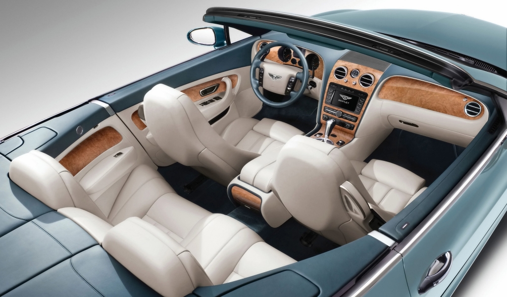 Bentley Continental GTC Interior 2009 for 1024 x 600 widescreen resolution
