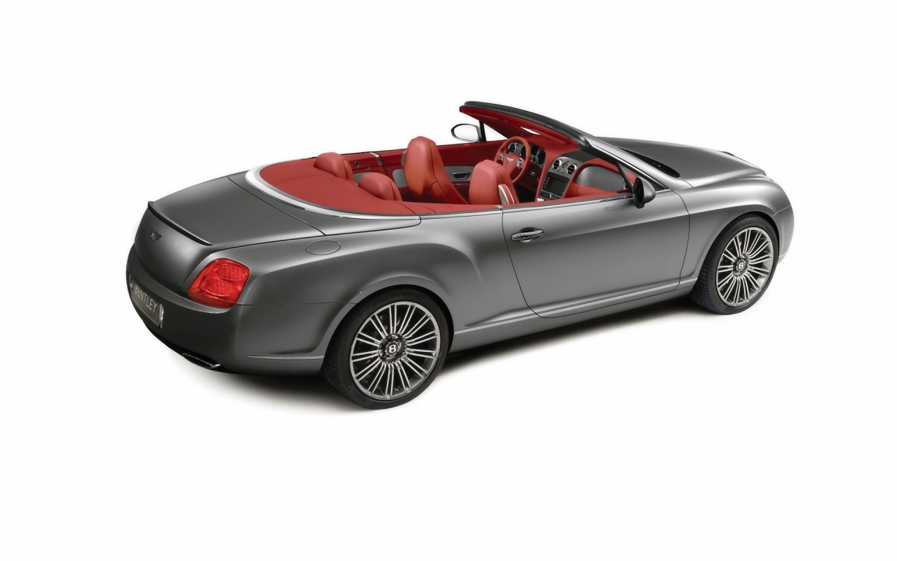 Bentley Continental GTC Speed Studio 2009 for 1280 x 800 widescreen resolution