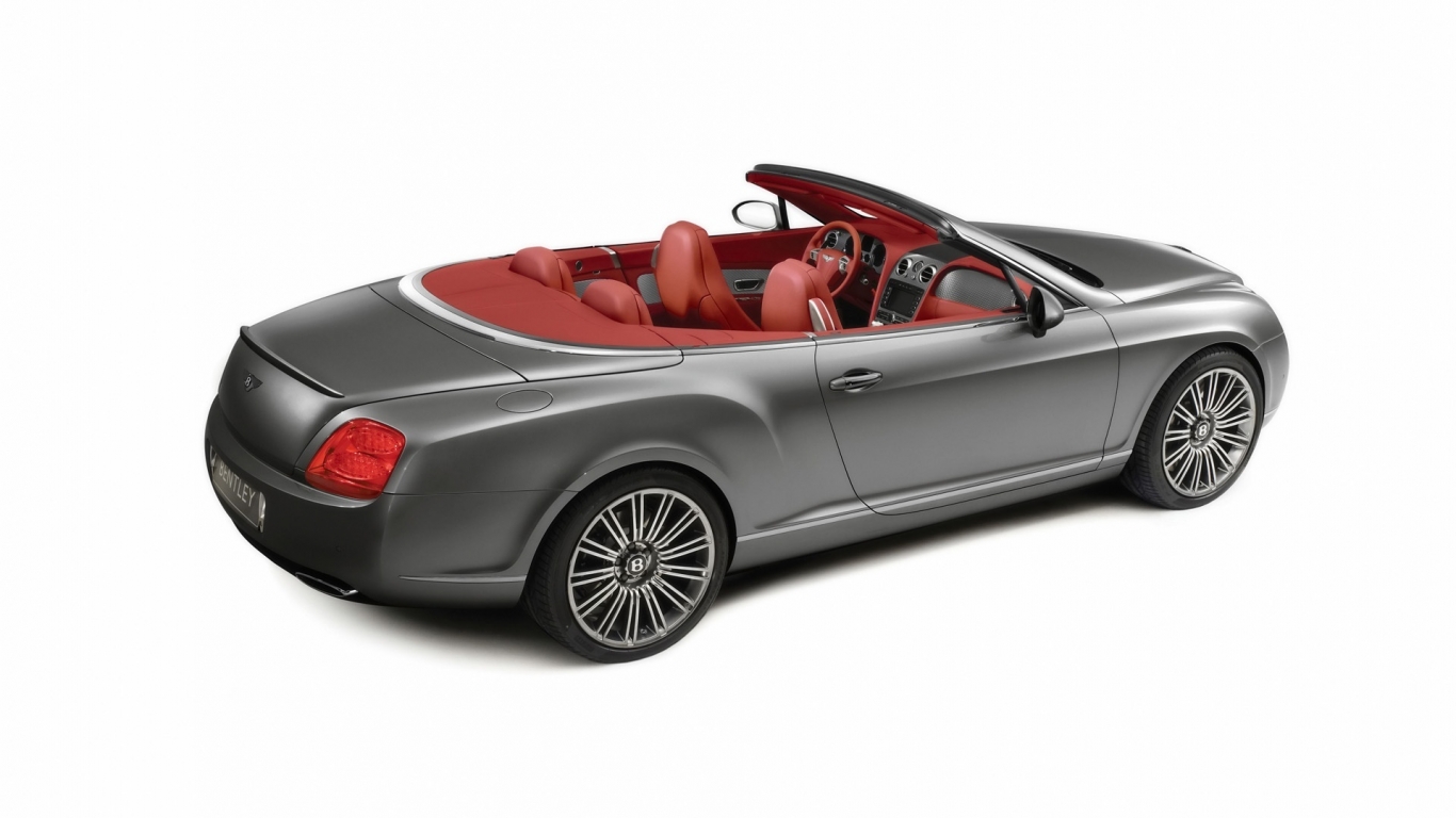 Bentley Continental GTC Speed Studio 2009 for 1366 x 768 HDTV resolution