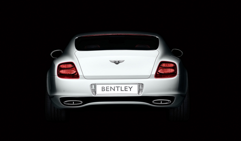 Bentley Continental Supersports Rear 2010 for 1024 x 600 widescreen resolution