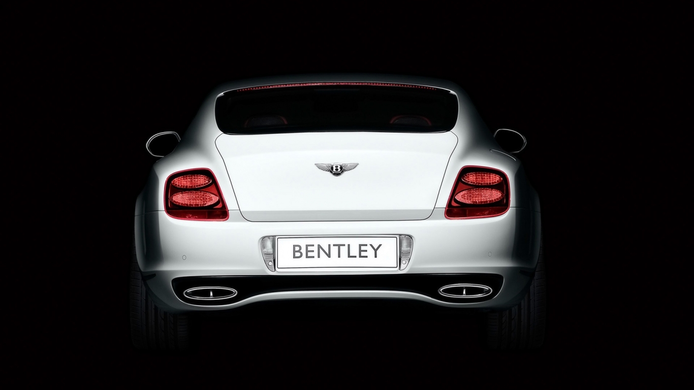 Bentley Continental Supersports Rear 2010 for 1366 x 768 HDTV resolution