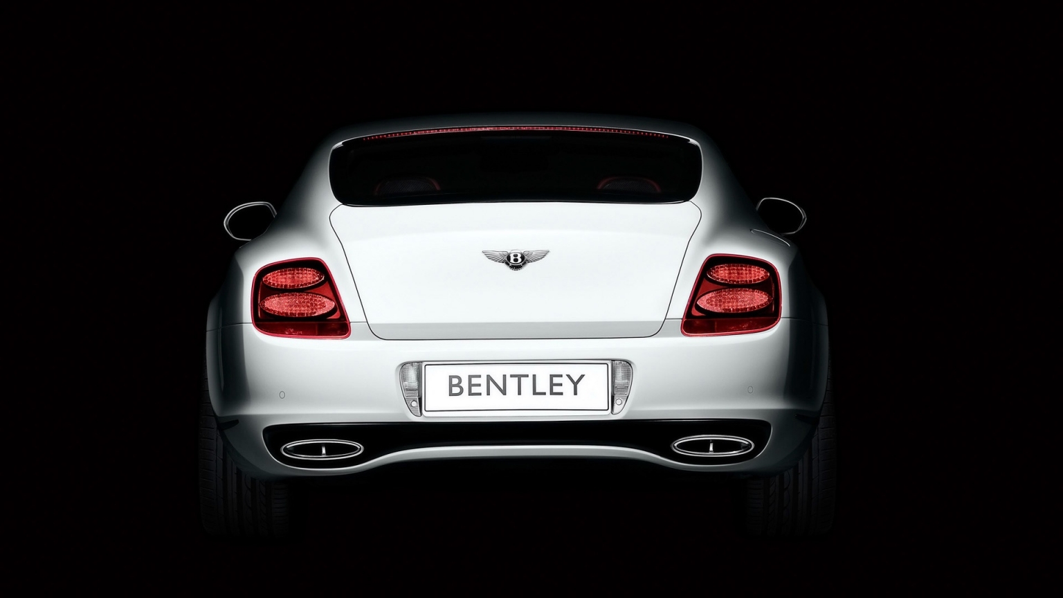 Bentley Continental Supersports Rear 2010 for 1536 x 864 HDTV resolution