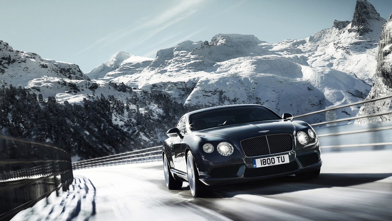 Bentley Continental V8 for 1280 x 720 HDTV 720p resolution