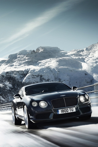 Bentley Continental V8 for 320 x 480 iPhone resolution