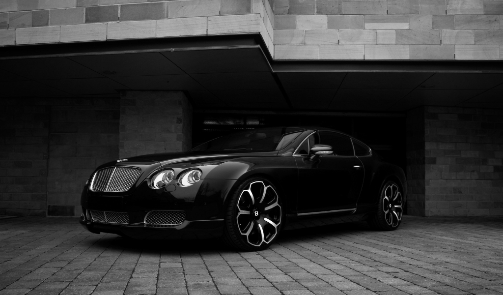 Bentley GTS Black Edition Project Kahn 2008 Overhang for 1024 x 600 widescreen resolution
