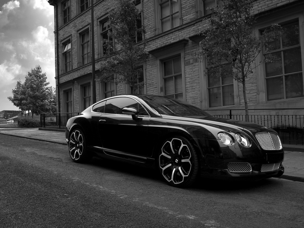 Bentley GTS Black Edition Project Kahn 2008 Side for 1024 x 768 resolution