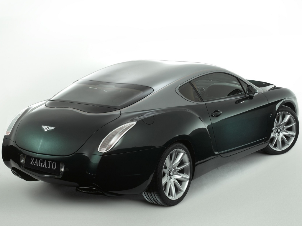 Bentley Zagato Rear for 1024 x 768 resolution