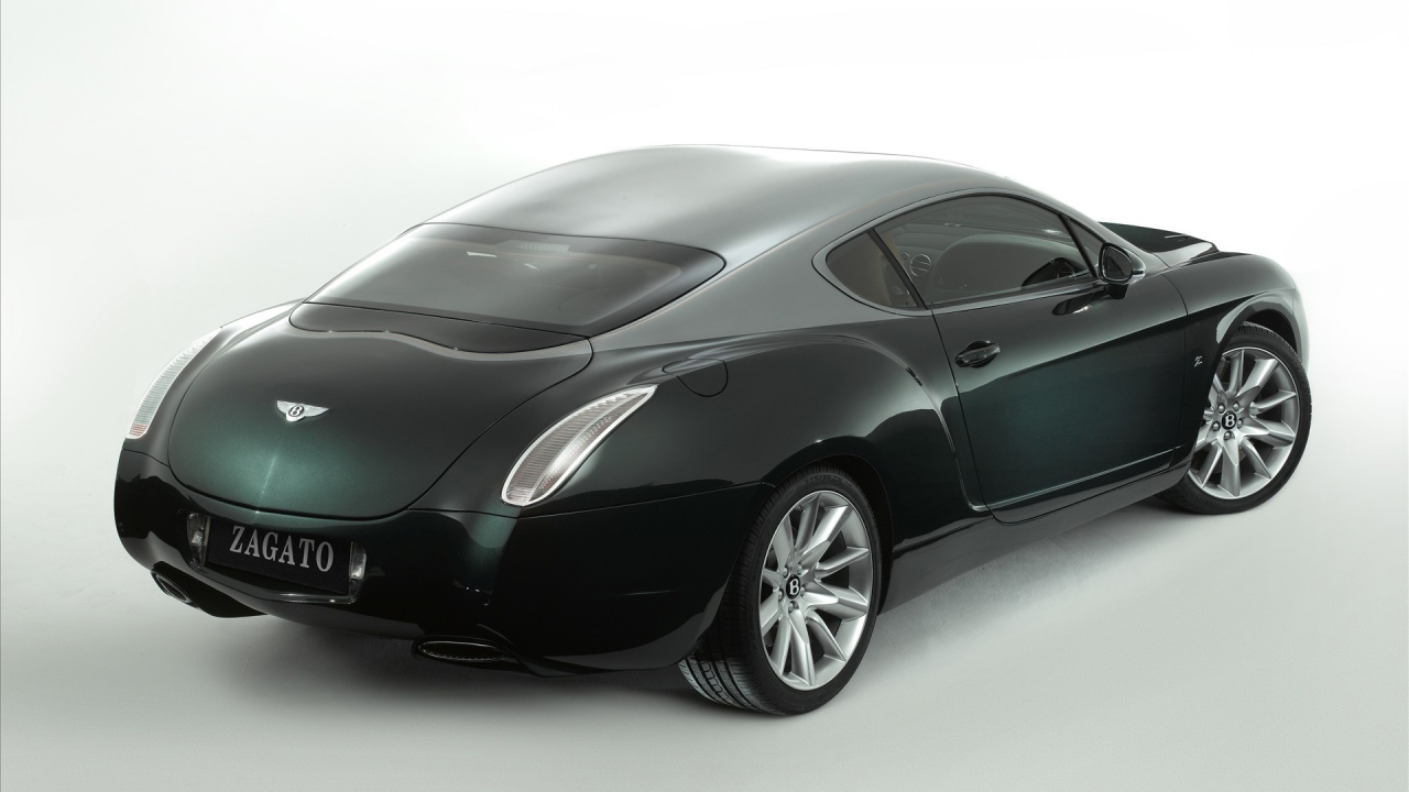 Bentley Zagato Rear for 1280 x 720 HDTV 720p resolution