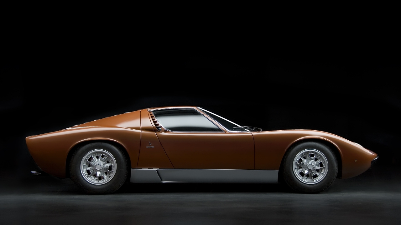 Bertone Lamborghini Miura P400 for 1280 x 720 HDTV 720p resolution