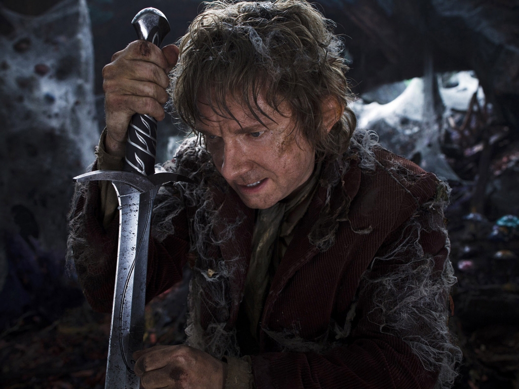 Bilbo Baggins The Hobbit Movie for 1024 x 768 resolution