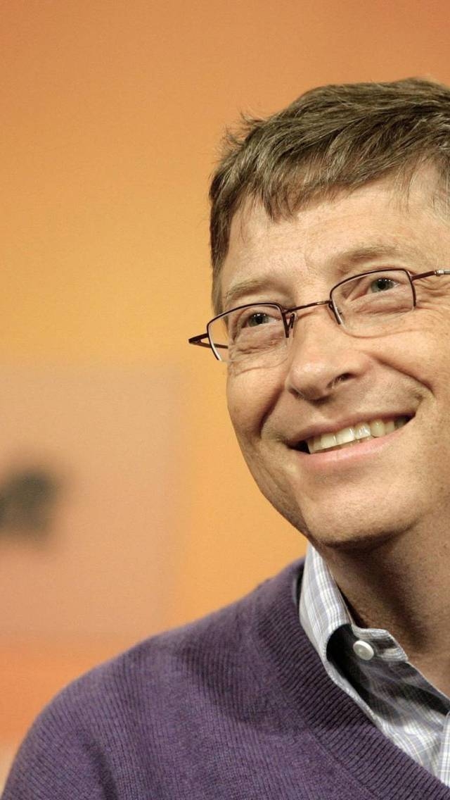 Bill Gates for 640 x 1136 iPhone 5 resolution